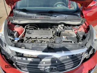 2011 Kia Sportage EX with VIN KNDPCCA23B7155109, listed as a Copart auction lot 55727165 with 137,005 mi miles and Salvage title. Bid and sale history available at DreamBid. Image 12.