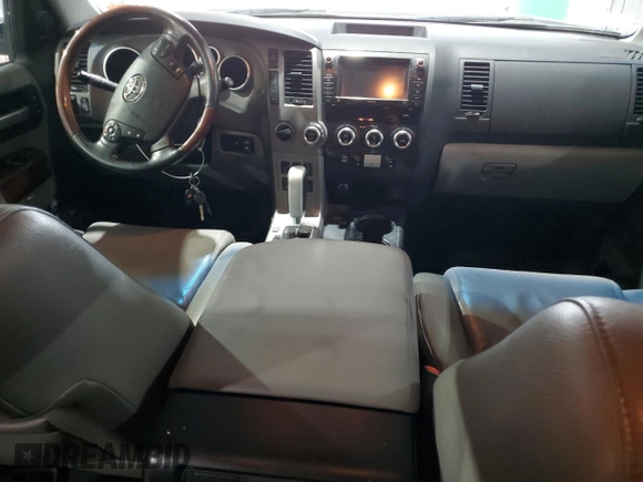 2012 Toyota Sequoia Platinum with VIN 5TDDY5G10CS061713, listed as a Copart auction lot 83435424 with 246,330 mi miles and Salvage Title. Bid and sale history available at carsss.com. Image 8.