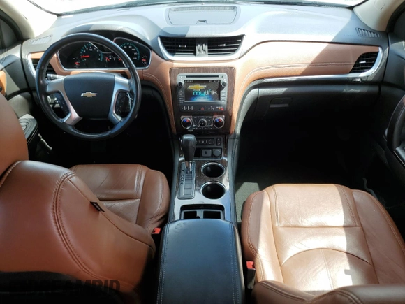 2015 Chevrolet Traverse LTZ with VIN 1GNKVJKDXFJ212107, listed as a Copart auction lot 55721935 with 129,333 mi miles and Clean Title. Bid and sale history available at DreamBid. Image 8.