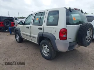 2003 Jeep Liberty Sport with VIN 1J4GK48KX3W536830, listed as a IAAI auction lot 41954874 with 128,757 mi miles and . Bid and sale history available at DreamBid. Image 3.