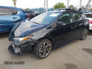 2016 Scion iM with VIN JTNKARJE0GJ507873, listed as a IAAI auction lot 42140717 with 152,554 mi miles. Bid and sale history available at carsss.com. Image 17.