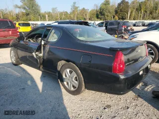 2007 Chevrolet Monte Carlo LS with VIN 2G1WJ15K779110849, listed as a Copart auction lot 72196634 with 0 mi miles and Salvage Title. Bid and sale history available at carsss.com. Image 2.