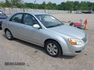 2008 Kia Spectra EX z VIN KNAFE121585491877, wystawiony jako IAAI lot #42450487 z przebiegiem 125 464 mil mil oraz . Historia ofert i sprzedaży dostępna na DreamBid. Obrazek 1.