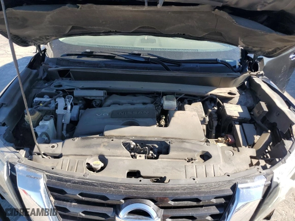 2017 Nissan Pathfinder SL with VIN 5N1DR2MN2HC602607, listed as a Copart auction lot 81130204 with 139,674 mi miles and Salvage Title. Bid and sale history available at carsss.com. Image 12.