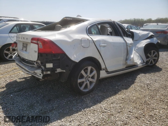 2016 Volvo S60 T5 Drive-E Premier with VIN YV126MFK2G2413294, listed as a Copart auction lot 50324885 with 0 mi miles and Salvage Title. Bid and sale history available at carsss.com. Image 3.