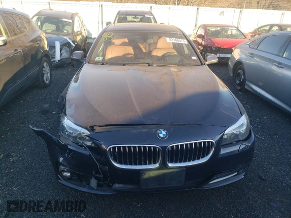 2015 BMW 5 Series 535d xDrive with VIN WBAFV3C57FD686508, listed as a Copart auction lot 82166573 with 52,583 mi miles and . Bid and sale history available at DreamBid. Image 5.