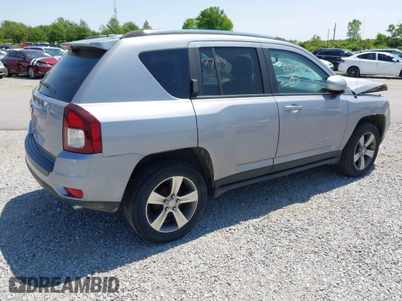 2017 Jeep Compass High Altitude with VIN 1C4NJCEB4HD200107, listed as a IAAI auction lot 42343513 with 96,580 mi miles and . Bid and sale history available at DreamBid. Image 4.