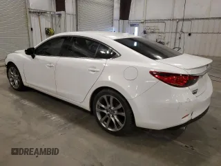 2014 Mazda 6 i Grand Touring with VIN JM1GJ1W65E1120536, listed as a Copart auction lot 51058525 with 85,850 mi miles and Salvage Title. Bid and sale history available at DreamBid. Image 2.