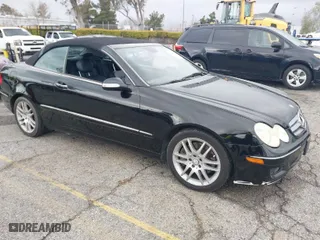 2009 Mercedes-Benz CLK-Class 3.5L with VIN WDBTK56F49T109510, listed as a IAAI auction lot 41721177 with 100,828 mi miles. Bid and sale history available at carsss.com. Image 1.