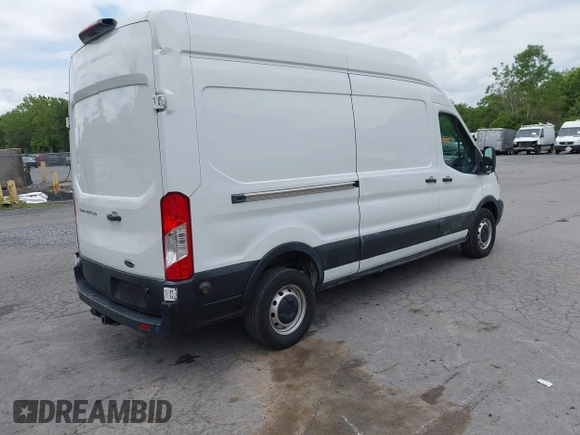 2019 Ford Transit with VIN 1FTYR2XM1KKB75460, listed as a IAAI auction lot 42682602 with 62,669 mi miles and . Bid and sale history available at DreamBid. Image 4.