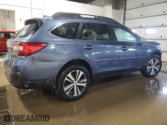 2018 Subaru Outback Limited with VIN 4S4BSANC5J3340994, listed as a Copart auction lot 55763355 with 102,615 mi miles and Salvage title. Bid and sale history available at DreamBid. Image 3.