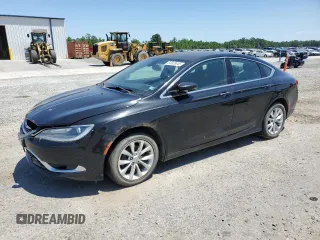 2016 Chrysler 200 C with VIN 1C3CCCCB1GN146654, listed as a Copart auction lot 55828645 with 182,959 mi miles and Clean Title. Bid and sale history available at carsss.com. Image 1.