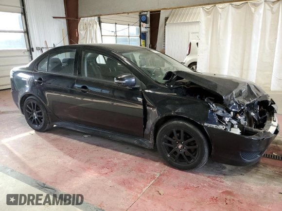 2015 Mitsubishi Lancer ES with VIN JA32U2FU1FU007834, listed as a Copart auction lot 77400734 with Not Provided miles and Salvage Title. Bid and sale history available at carsss.com. Image 4.