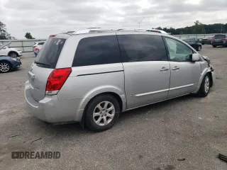 2007 Nissan Quest S with VIN 5N1BV28U57N123234, listed as a Copart auction lot 72026404 with 182,372 mi miles and Salvage Title. Bid and sale history available at carsss.com. Image 3.