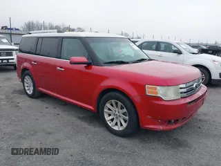 2011 Ford Flex SEL with VIN 2FMGK5CC9BBD17929, listed as a IAAI auction lot 41489403 with 231,895 mi miles. Bid and sale history available at carsss.com. Image 1.