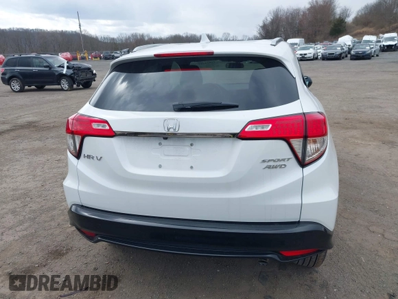 2022 Honda HR-V Sport with VIN 3CZRU6H18NM776130, listed as a IAAI auction lot 41894467 with 12,731 mi miles and . Bid and sale history available at carsss.com. Image 16.