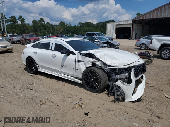 2021 Mercedes-Benz AMG GT 43 с VIN W1K7X5KB4MA041016, выставлен на аукционе Copart как лот 69304774 с пробегом 54 871 миль миль и Списание • Salvage title. История ставок и продаж доступна на DreamBid. Изображение 4.