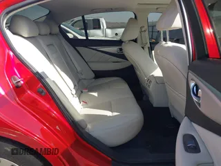 2021 Infiniti Q50 Luxe with VIN JN1EV7BR3MM750909, listed as a IAAI auction lot 41791956 with 42,843 mi miles and . Bid and sale history available at carsss.com. Image 8.