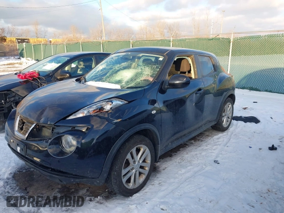2011 Nissan Juke SL with VIN JN8AF5MV3BT012705, listed as a IAAI auction lot 41298215 with 143,951 mi miles. Bid and sale history available at carsss.com. Image 6.