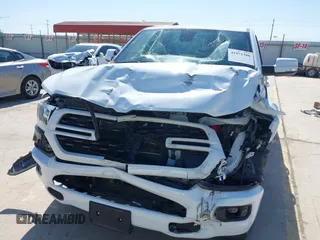 2022 Ram 1500 Big Horn with VIN 1C6RREBG5NN446070, listed as a IAAI auction lot 41971386 with 30,027 mi miles and . Bid and sale history available at DreamBid. Image 6.