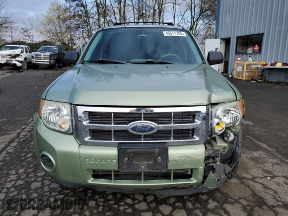 2008 Ford Escape XLS с VIN 1FMCU02Z58KE30129, выставлен на аукционе Copart как лот 48611765 с пробегом 97 014 миль миль и Списание • Salvage title. История ставок и продаж доступна на DreamBid. Изображение 5.