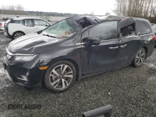 2020 Honda Odyssey Elite with VIN 5FNRL6H99LB069683, listed as a Copart auction lot 47960495 with Not Provided miles and Salvage Title. Bid and sale history available at DreamBid. Image 1.