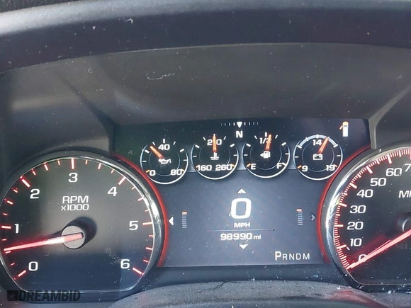 2015 GMC Sierra 1500 Denali with VIN 3GTU2WEJ8FG354918, listed as a IAAI auction lot 41540022 with 98,990 mi miles. Bid and sale history available at carsss.com. Image 7.