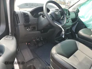 2023 Ram ProMaster Cargo with VIN 3C6LRVVG5PE589982, listed as a Copart auction lot 65990094 with 11,410 mi miles and Salvage Title. Bid and sale history available at DreamBid. Image 8.