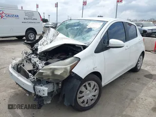 2015 Toyota Yaris L with VIN VNKKTUD39FA027316, listed as a IAAI auction lot 39022940 with 110,063 mi miles and . Bid and sale history available at DreamBid. Image 2.