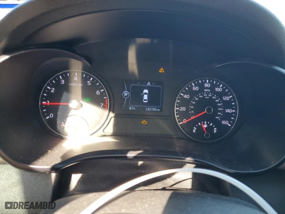 2018 Kia Optima LX with VIN 5XXGT4L37JG233134, listed as a Copart auction lot 86617454 with 132,156 mi miles and Salvage Title. Bid and sale history available at carsss.com. Image 9.
