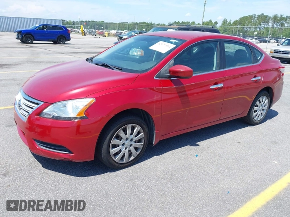 2013 Nissan Sentra S with VIN 3N1AB7AP6DL757922, listed as a IAAI auction lot 42177934 with 116,530 mi miles and . Bid and sale history available at DreamBid. Image 2.
