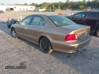 2002 Mitsubishi Galant ES with VIN 4A3AA46G82E159087, listed as a IAAI auction lot 41862347 with 1 mi miles. Bid and sale history available at carsss.com. Image 3.