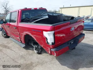 2024 Ford F-150 Lightning XLT with VIN 1FTVW3LK1RWG06162, listed as a IAAI auction lot 41930377 with 0 mi miles. Bid and sale history available at carsss.com. Image 3.