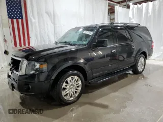 2012 Ford Expedition EL Limited with VIN 1FMJK2A58CEF58928, listed as a Copart auction lot 83181964 with 157,191 mi miles and Salvage Title. Bid and sale history available at carsss.com. Image 1.