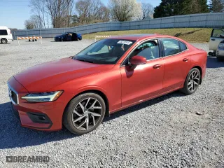 2020 Volvo S60 Momentum with VIN 7JR102FK8LG056791, listed as a Copart auction lot 48319515 with NaN miles and Salvage Title. Bid and sale history available at carsss.com. Image 1.