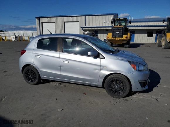 2020 Mitsubishi Mirage ES with VIN ML32A3HJ8LH001880, listed as a Copart auction lot 81267184 with 73,040 mi miles and Salvage Title. Bid and sale history available at carsss.com. Image 4.