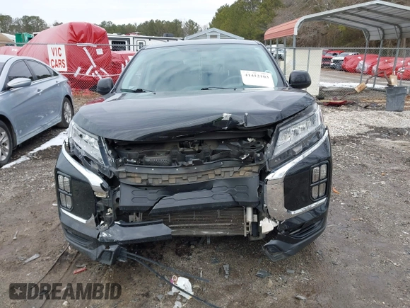 2020 Mitsubishi Outlander Sport ES 2.0 with VIN JA4AR3AU9LU004505, listed as a IAAI auction lot 41412103 with 69,606 mi miles. Bid and sale history available at carsss.com. Image 6.
