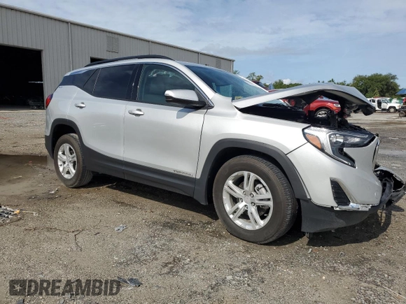 2019 GMC Terrain SLE z VIN 3GKALMEVXKL270256, wystawiony jako Copart lot #59567055 z przebiegiem 35 570 mil mil oraz Nie do naprawy • Non repairable. Historia ofert i sprzedaży dostępna na DreamBid. Obrazek 4.