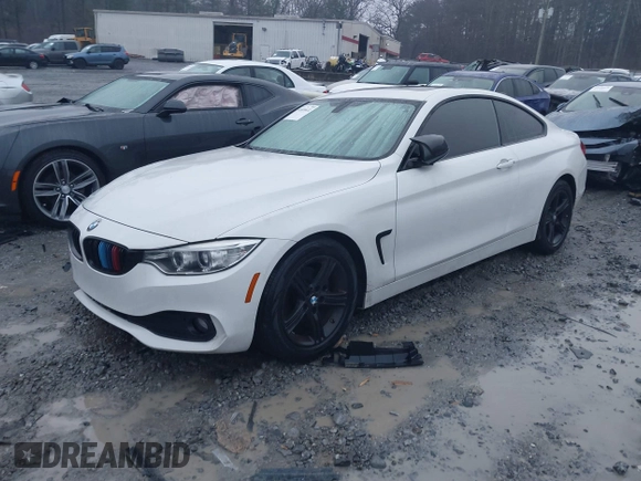 2014 BMW 4 Series 428i with VIN WBA3N7C52EF718794, listed as a IAAI auction lot 41416632 with 179,681 mi miles and . Bid and sale history available at carsss.com. Image 17.