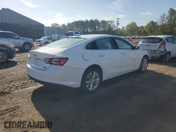 2020 Chevrolet Malibu LT with VIN 1G1ZD5STXLF004082, listed as a Copart auction lot 50250535 with 78,150 mi miles and Salvage Title. Bid and sale history available at carsss.com. Image 3.