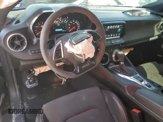 2018 Chevrolet Camaro ZL1 with VIN 1G1FK1R61J0152283, listed as a Copart auction lot 50151475 with 34,325 mi miles and Clean Title. Bid and sale history available at DreamBid. Image 8.