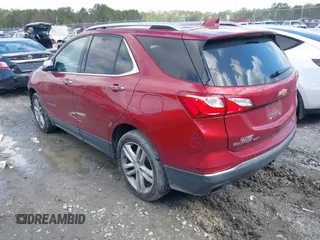 2019 Chevrolet Equinox Premier with VIN 2GNAXYEX2K6276346, listed as a IAAI auction lot 41627909 with 118,134 mi miles. Bid and sale history available at carsss.com. Image 3.