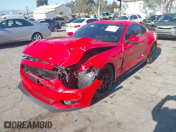 2016 Ford Mustang GT with VIN 1FA6P8CFXG5283787, listed as a IAAI auction lot 41950212 with 115,349 mi miles and . Bid and sale history available at DreamBid. Image 2.