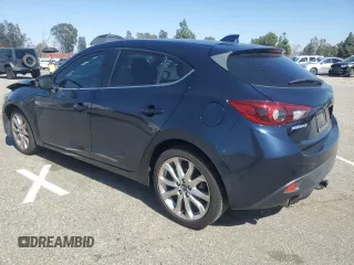 2014 Mazda 3 S Touring with VIN JM1BM1L31E1162990, listed as a Copart auction lot 51667034 with 92,255 mi miles and Salvage Title. Bid and sale history available at DreamBid. Image 2.