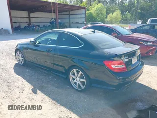 2013 Mercedes-Benz C-Class C 250 with VIN WDDGJ4HB9DF970401, listed as a IAAI auction lot 41981575 with 152,080 mi miles. Bid and sale history available at carsss.com. Image 3.