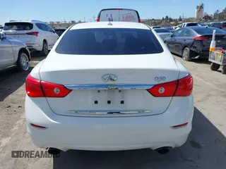 2017 Infiniti Q50 2.0t with VIN JN1CV7AP5HM641865, listed as a IAAI auction lot 41931936 with 109,046 mi miles. Bid and sale history available at carsss.com. Image 16.