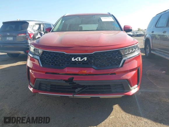 2022 Kia Sorento S with VIN KNDRG4LG5N5092820, listed as a IAAI auction lot 42009724 with 23,164 mi miles and . Bid and sale history available at DreamBid. Image 12.