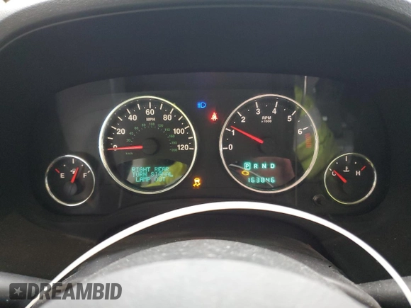 2011 Jeep Compass Limited with VIN 1J4NF5FB0BD176563, listed as a Copart auction lot 43953735 with 163,846 mi miles and Salvage Title. Bid and sale history available at carsss.com. Image 9.