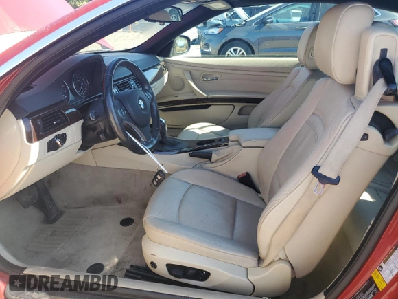 2012 BMW 3 Series 328i with VIN WBADW3C53CE823227, listed as a Copart auction lot 62693515 with 100,514 mi miles and Salvage title. Bid and sale history available at DreamBid. Image 7.