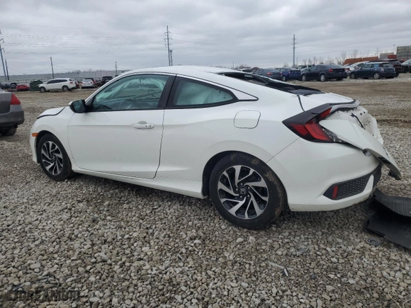 2016 Honda Civic Coupe LX-P with VIN 2HGFC4B06GH306228, listed as a Copart auction lot 48019495 with 100,655 mi miles and Salvage Title. Bid and sale history available at carsss.com. Image 2.